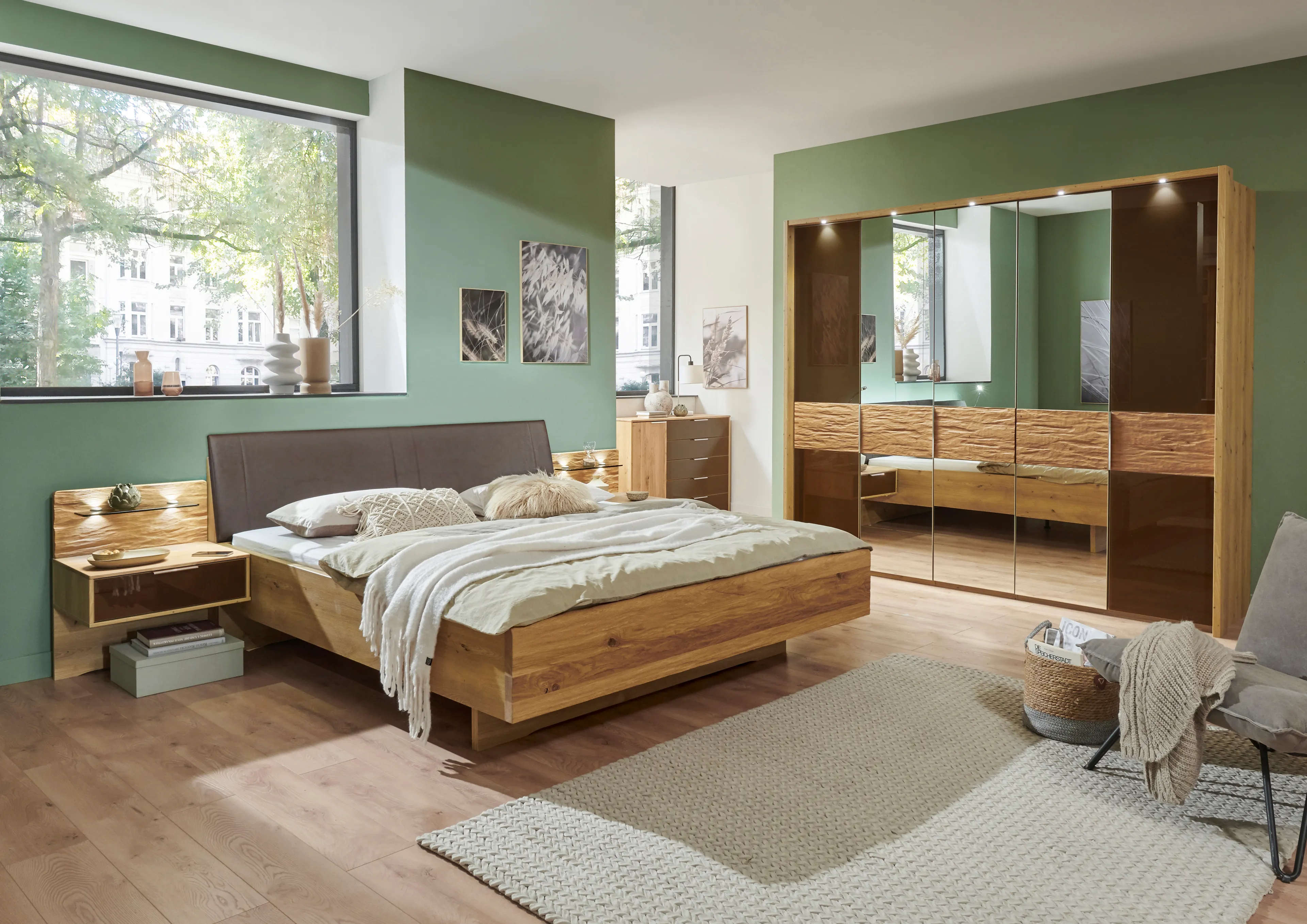 Nachttisch Cordoba 2er Set