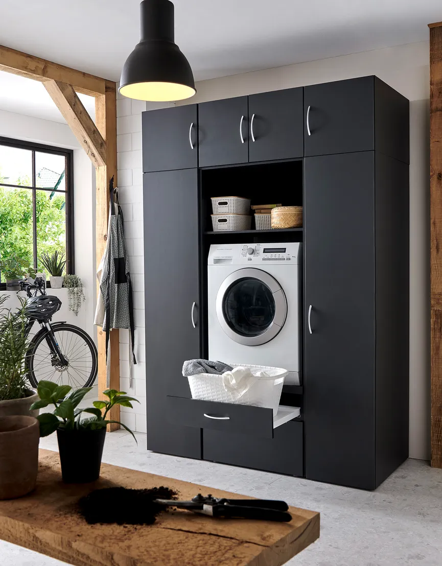 Waschmaschineneinbauschrank milieu
