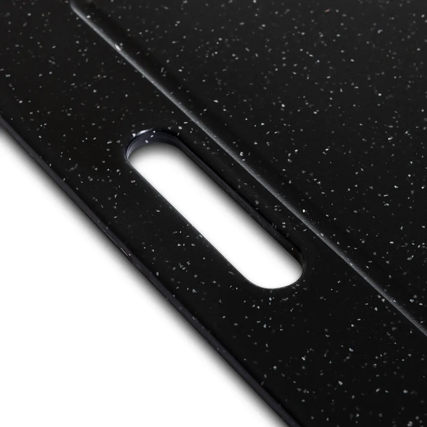 Schneidebrett 2er-Set schwarz/ detail