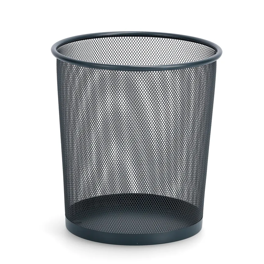 Papierkorb "Mesh" S anthrazit detail