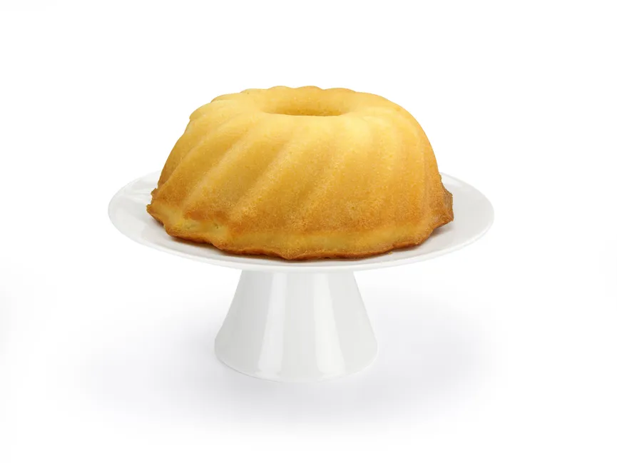 Tortenplatte "Universal" weiß detail