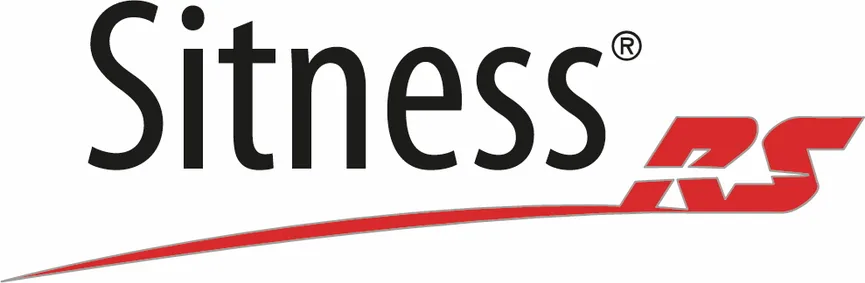 Drehstuhl rot/schwarz detail