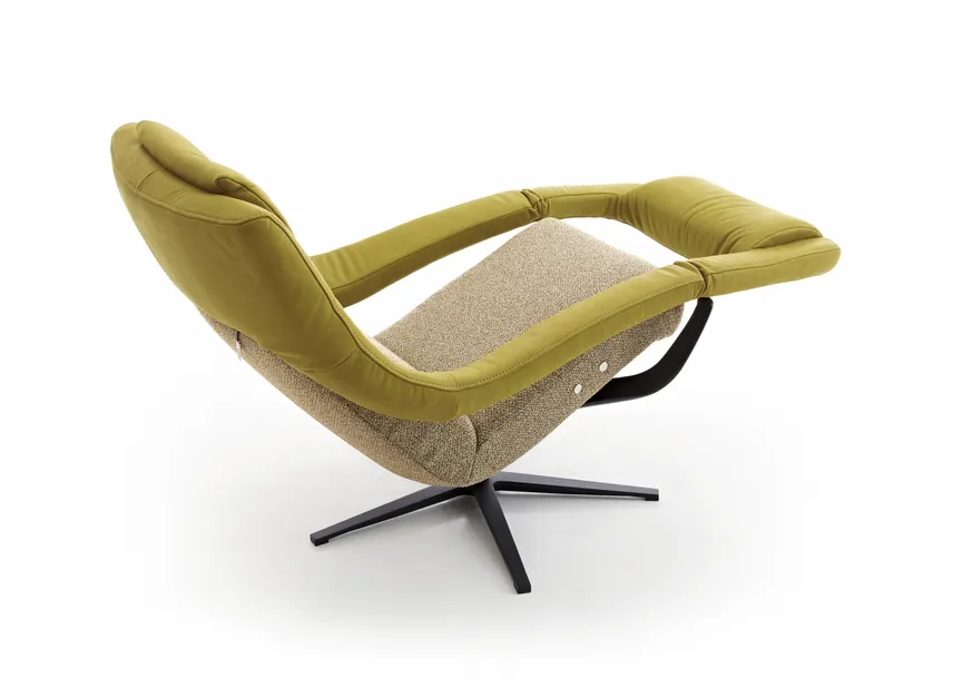 Sessel Yoko-2 DK schwarz detail