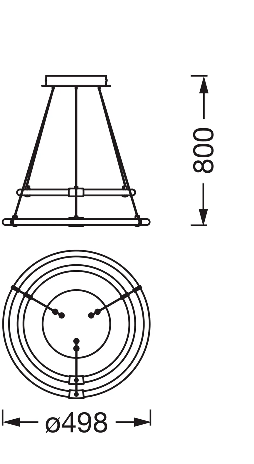 Pendelleuchte "Aura 2XPendant" detail