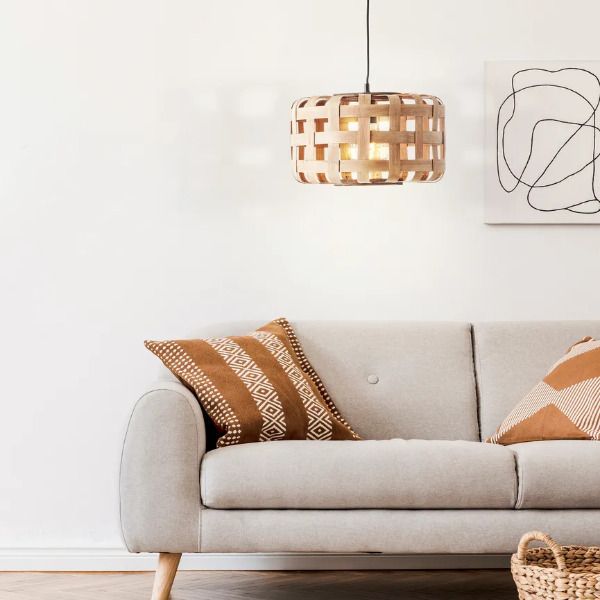 Pendelleuchte "Woodline" milieu