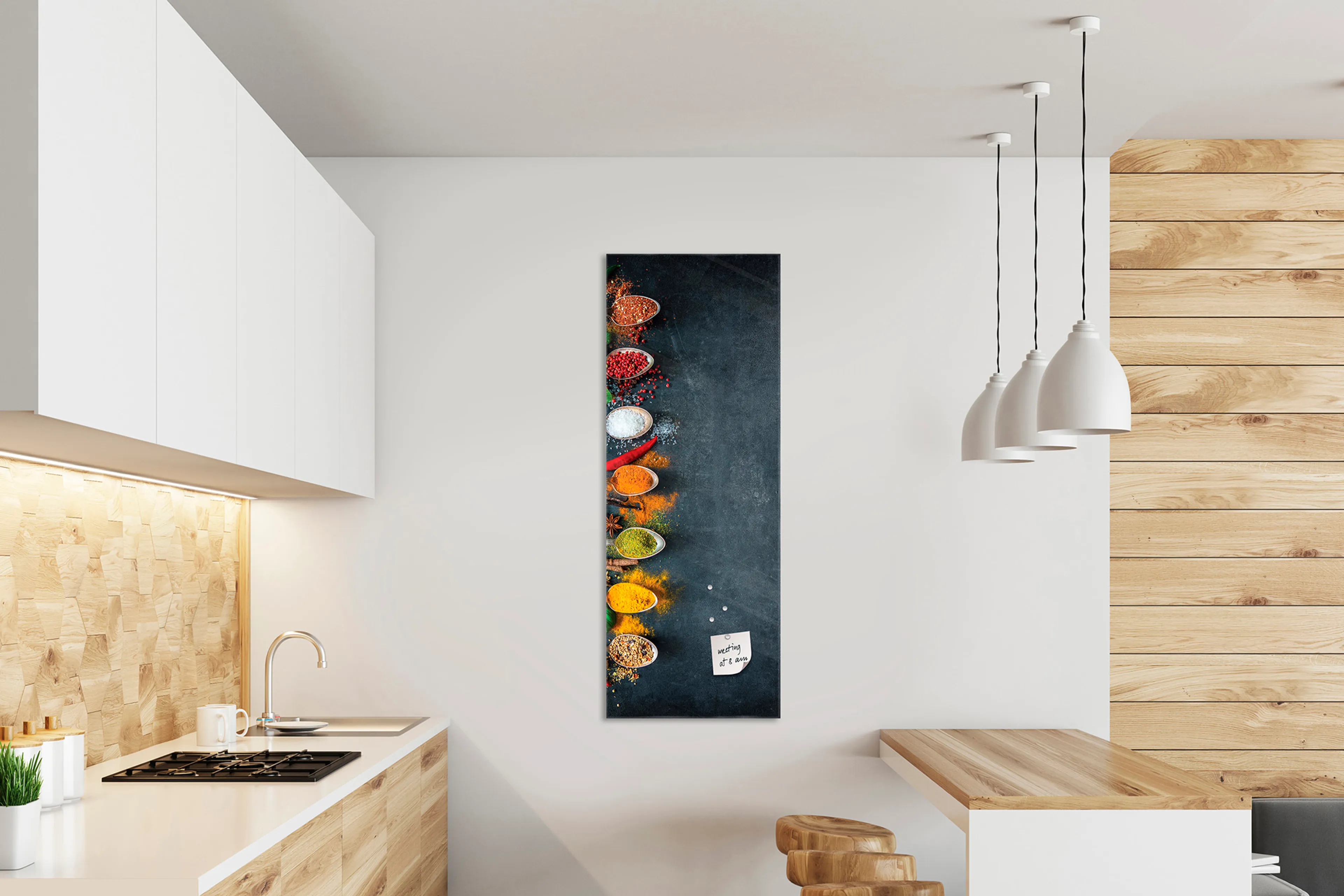 Memo Board 30 x 80 cm Spices II 
