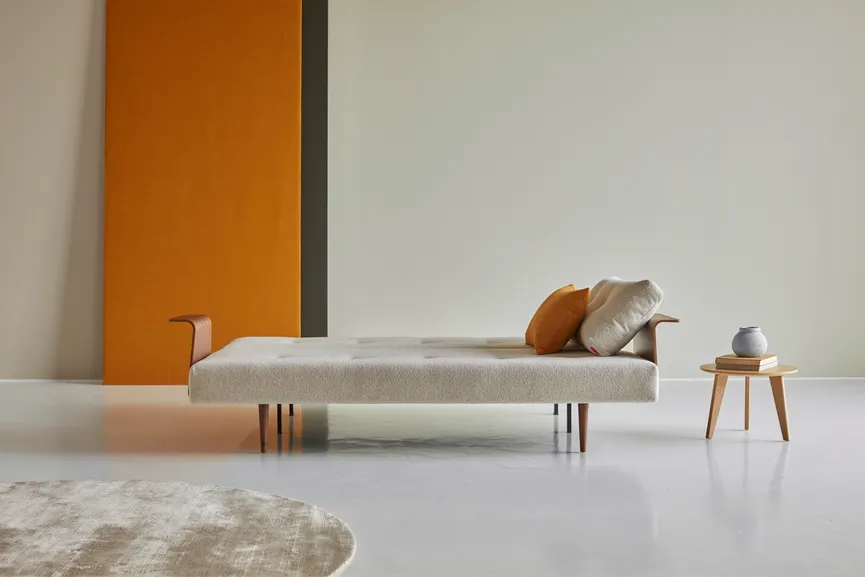 Sofa+AL dunkles Holz detail