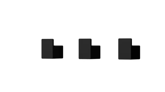 Kleiderhaken 3er-Set
