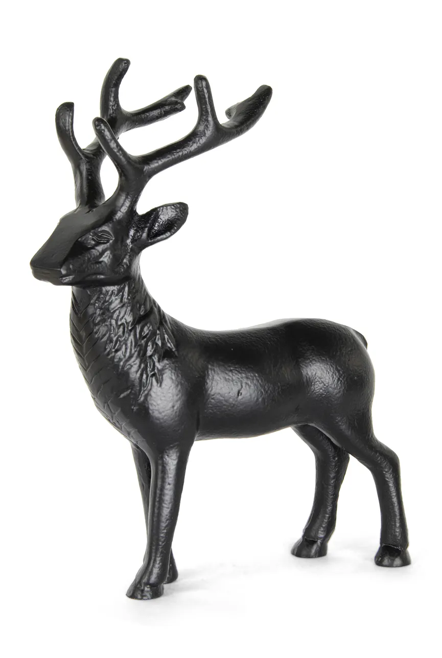Figur "Hirsch" schwarz S hauptaufnahme