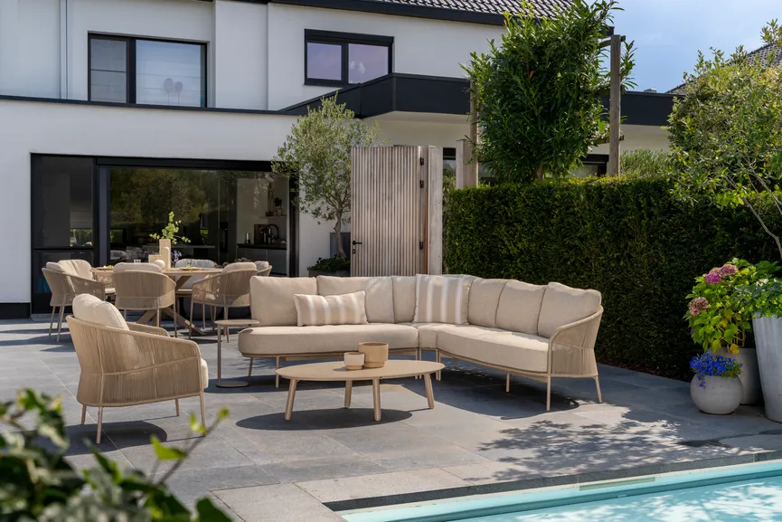 Loungesessel latte milieu