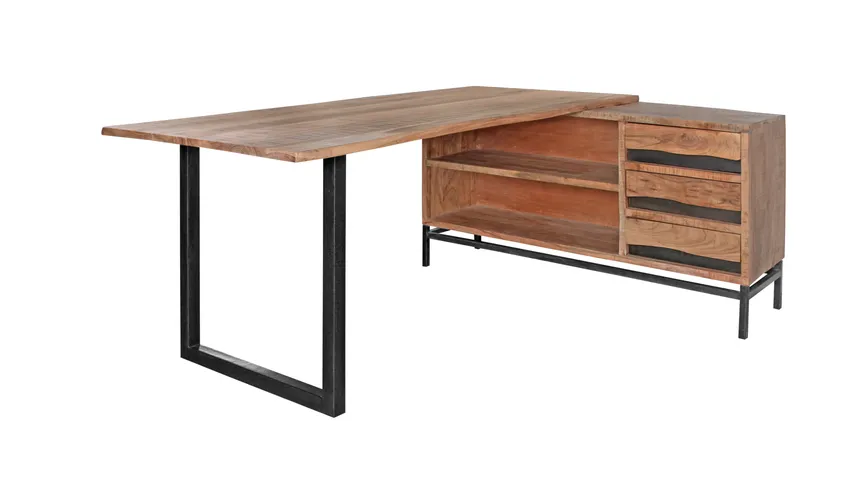 Eckschreibtisch detail