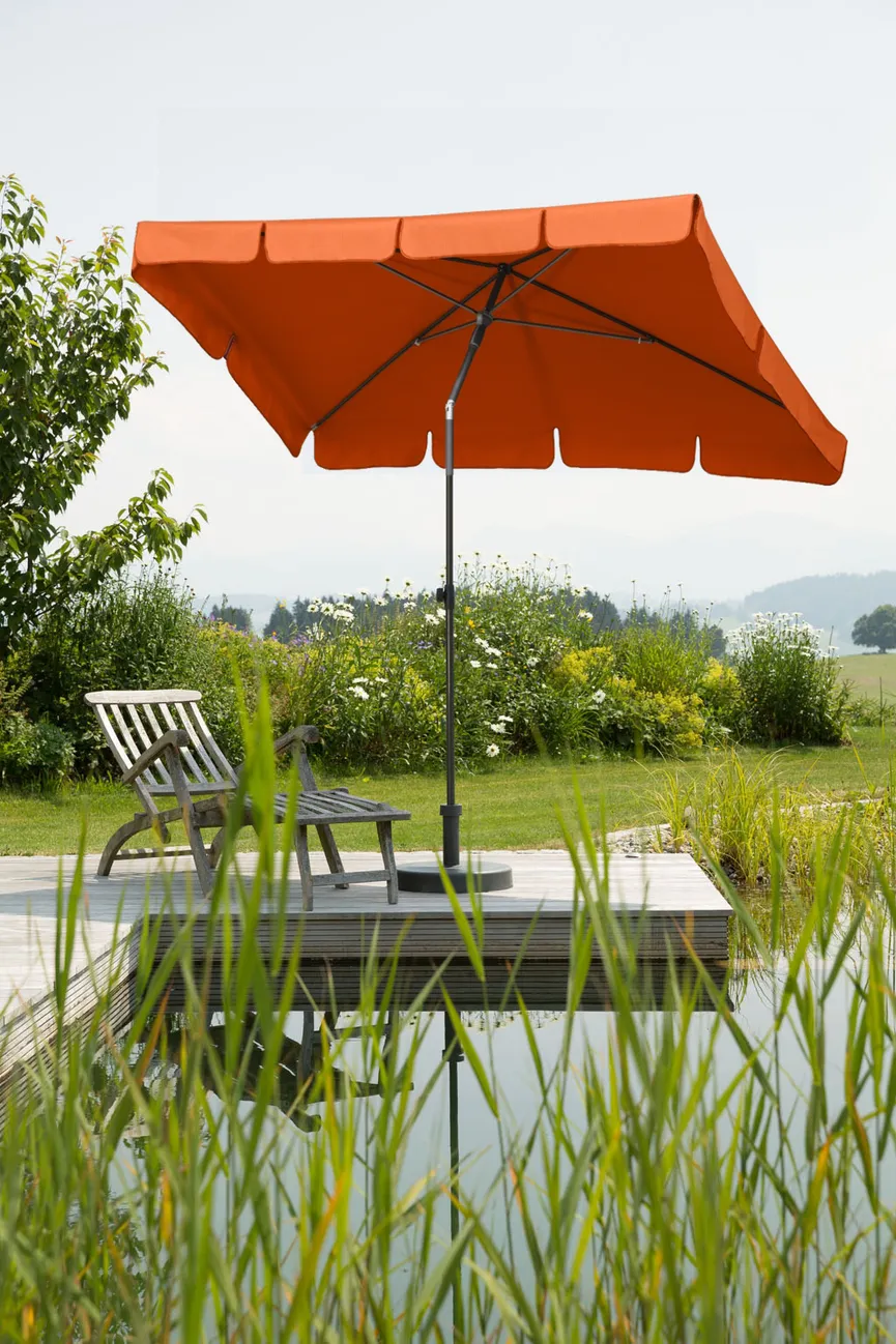 Rechteckschirm 265x150 milieu