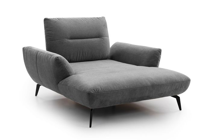 Loveseat-Sessel Grau Payton