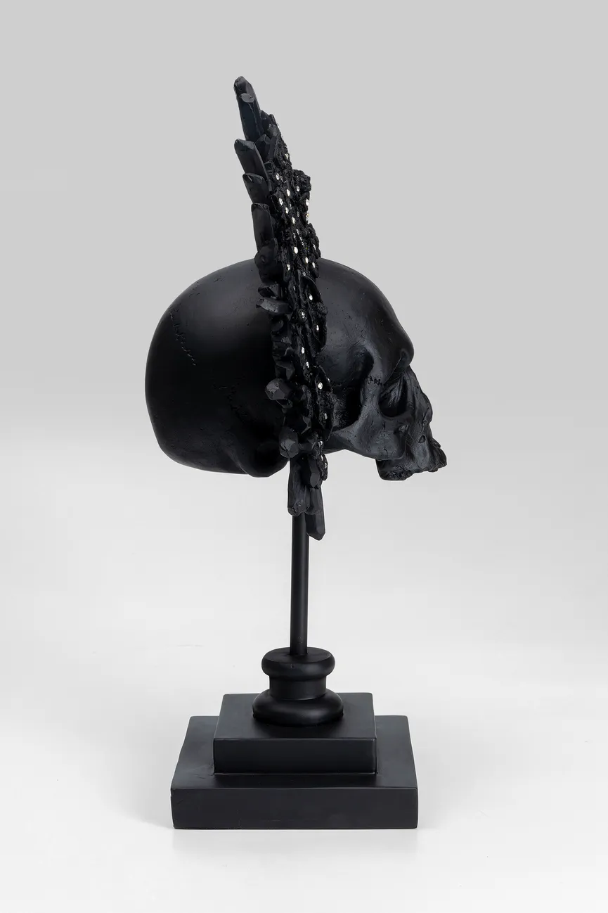 Figur "King Skull" schwarz detail