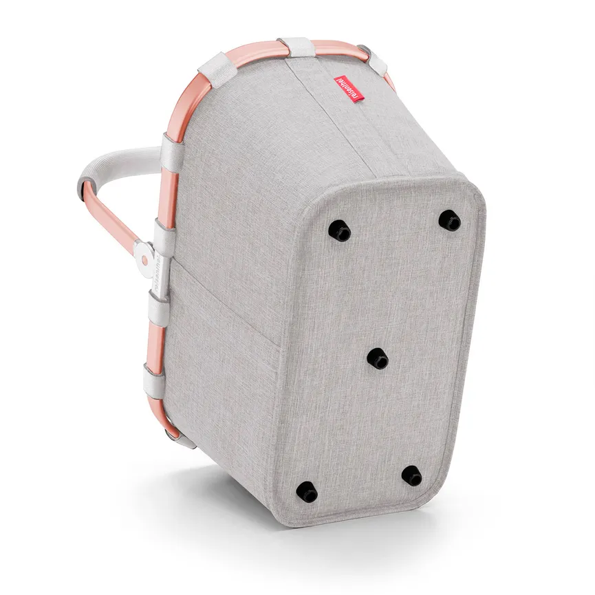 Carrybag "twist sky rose" detail