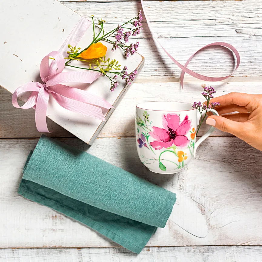 Becher "Mariefleur" 260 ml milieu