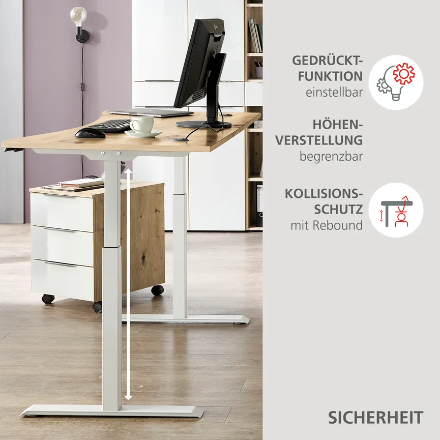 E-Schreibtisch detail