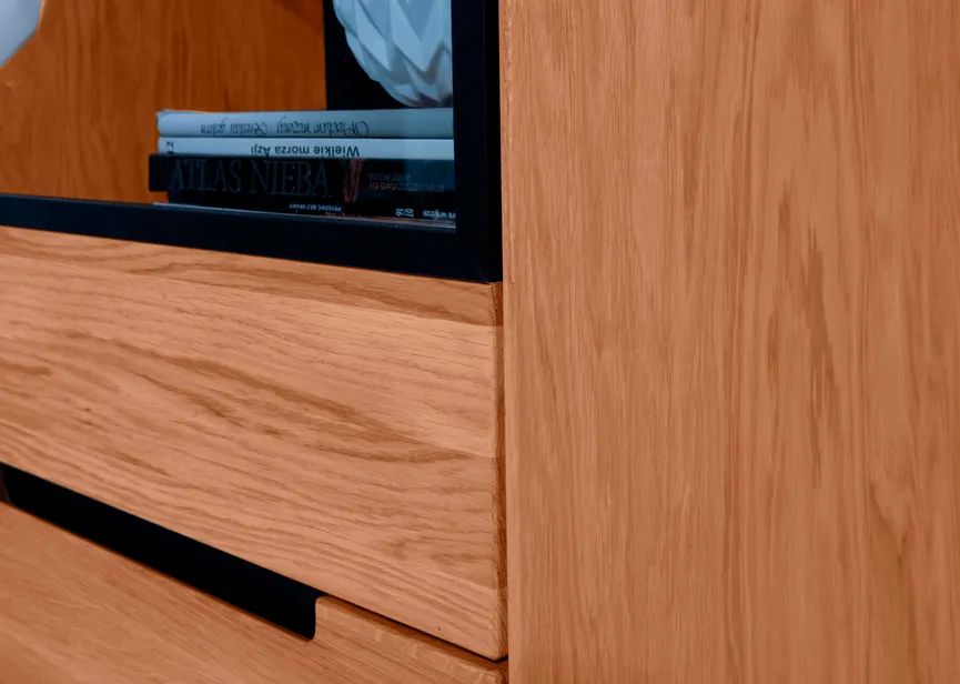 Vitrine 2-trg. detail