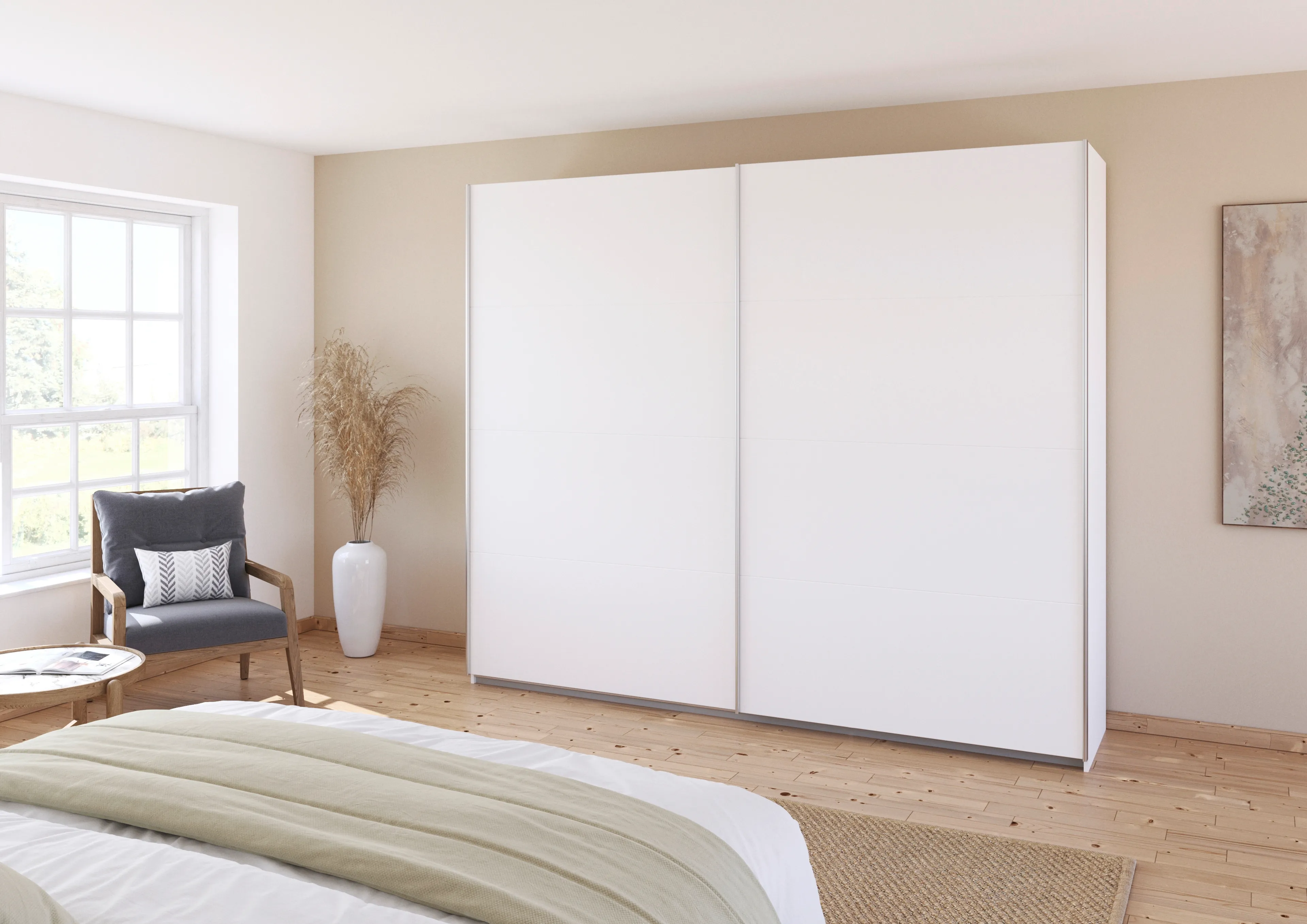 Schwebetürenschrank Quadra 271 x 229 cm
