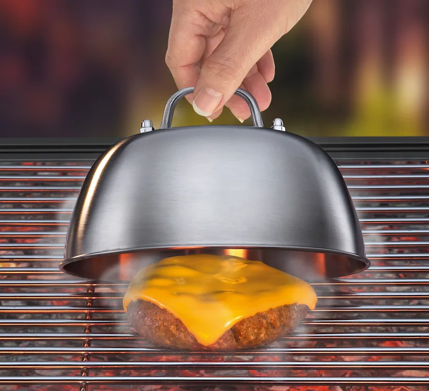 Burger- und Schmelzglocke detail