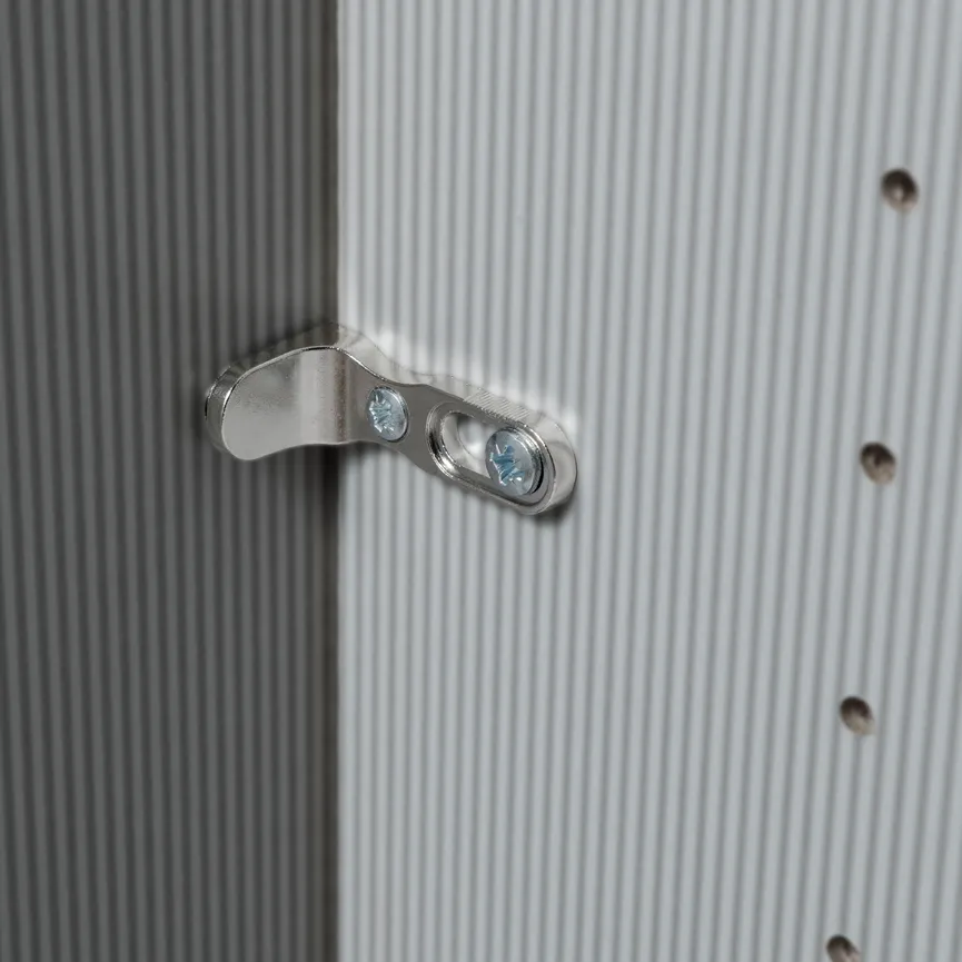 Drehtürenschrank 5-trg. detail