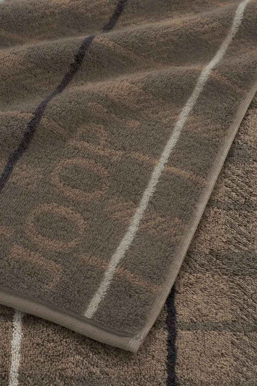 Duschtuch Contour Checked detail