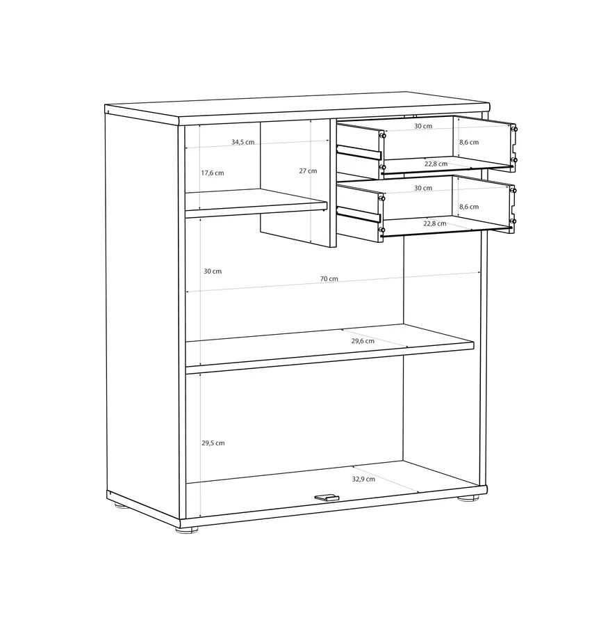 Kommode 2T/2S detail