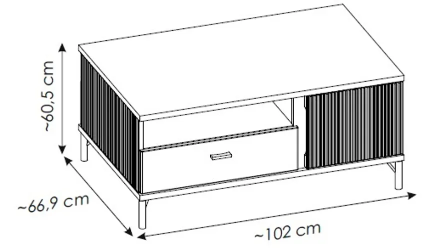 Couchtisch detail