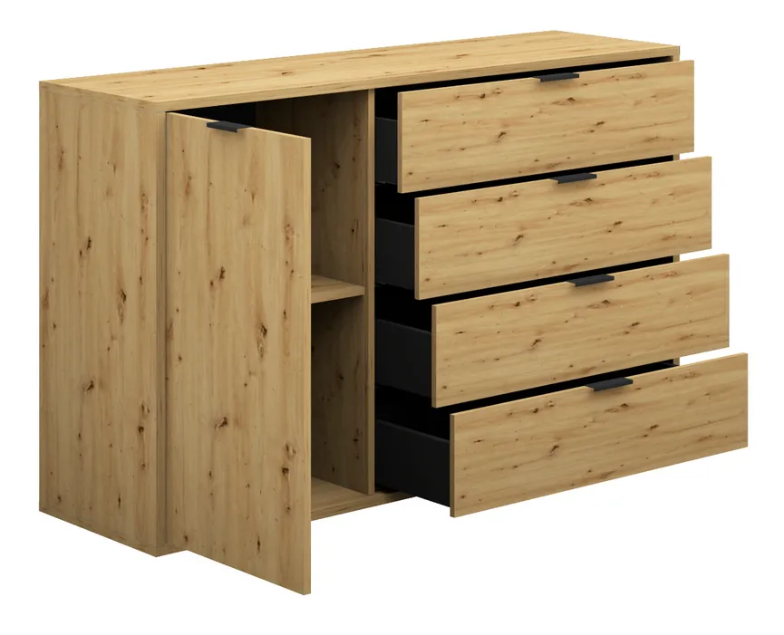 Kommode 4S/1T detail