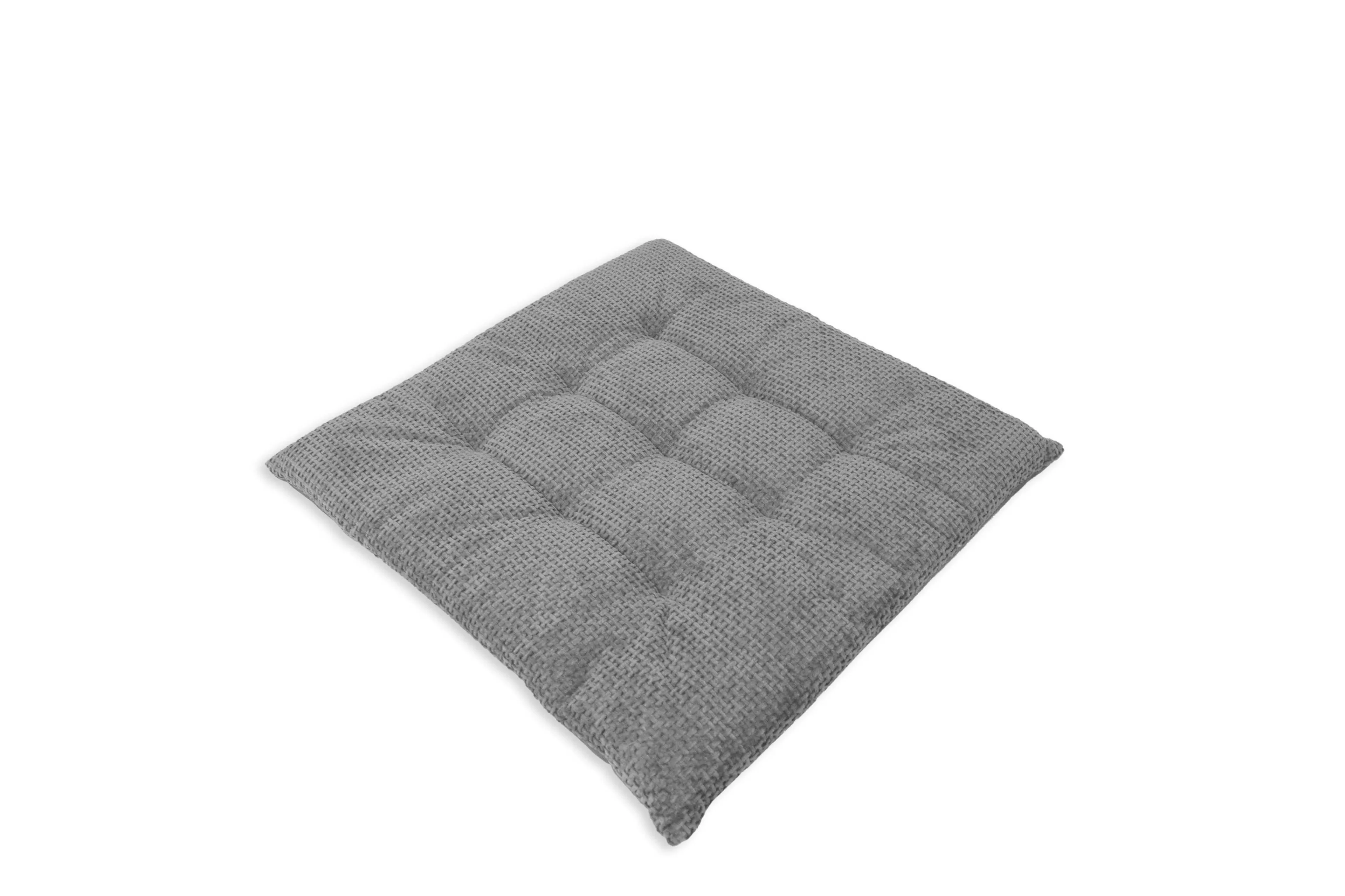 Stuhlkissen  Chenille Cross 40 x 40 cm 