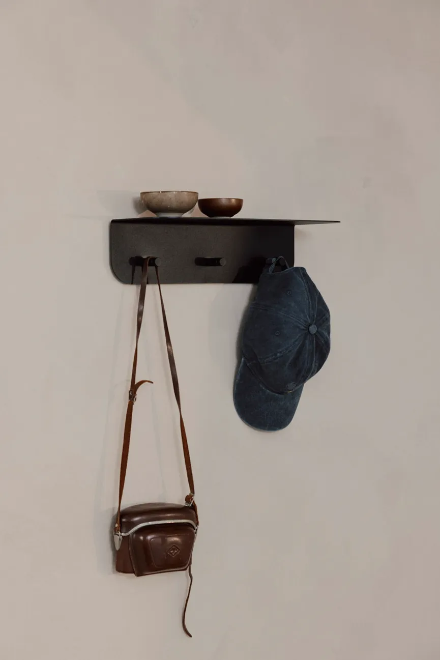 Wandgarderobe detail