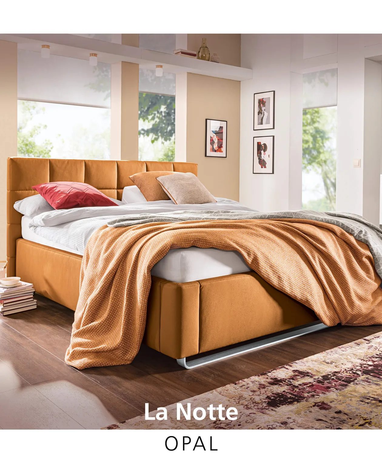 Polsterbett Opal Kollektion LaNotte