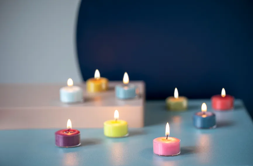 Teelicht "Sydney" 9er-Set milieu