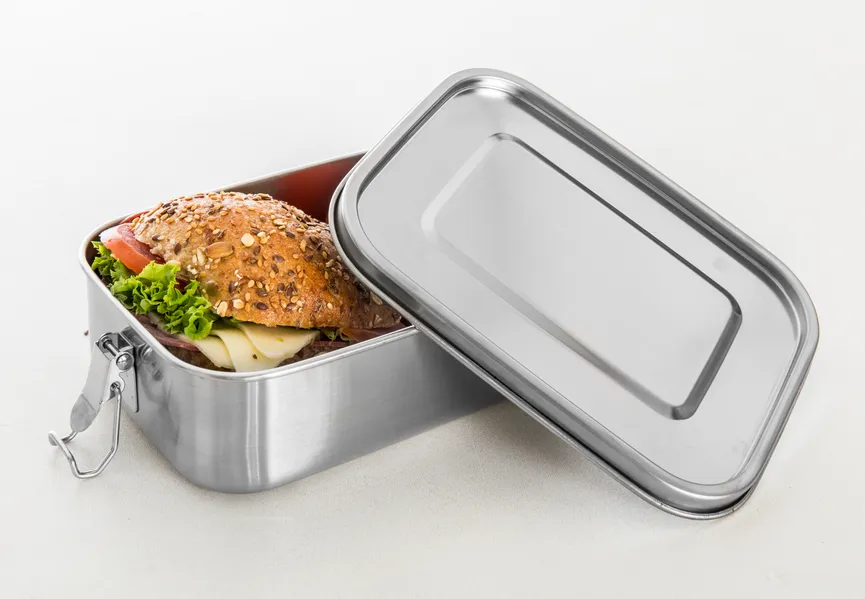 Lunchbox Edelstahl 1200 ml detail