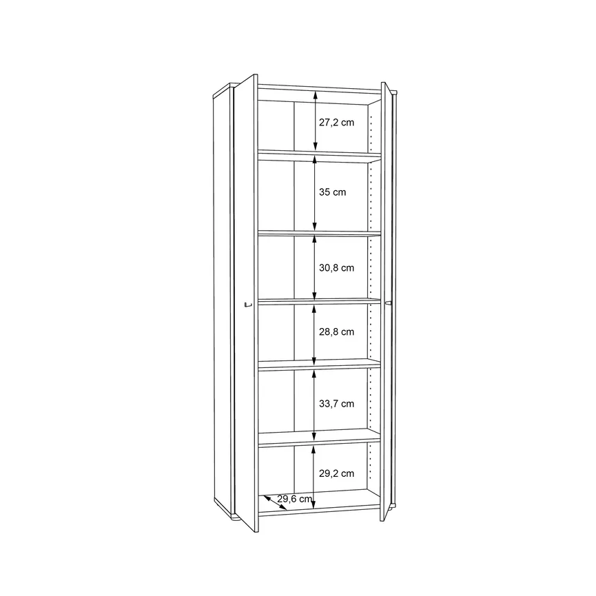 Schrank 2T detail