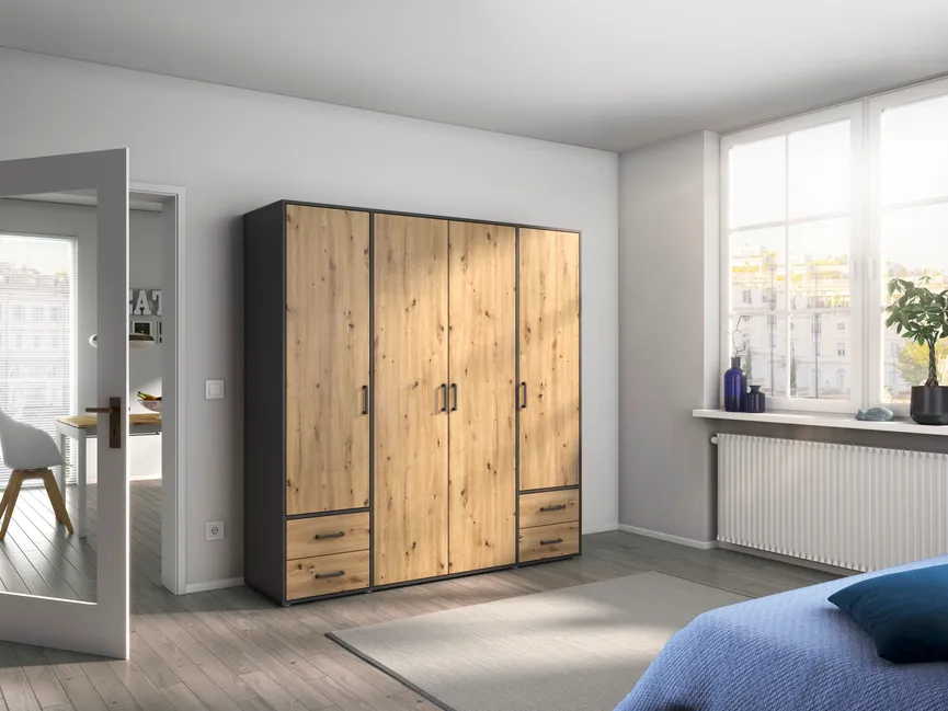 Drehtürenschrank 4-trg. milieu