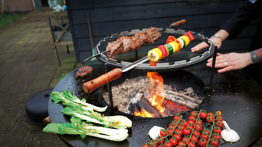 Grillzubehör-Set 85 cm detail