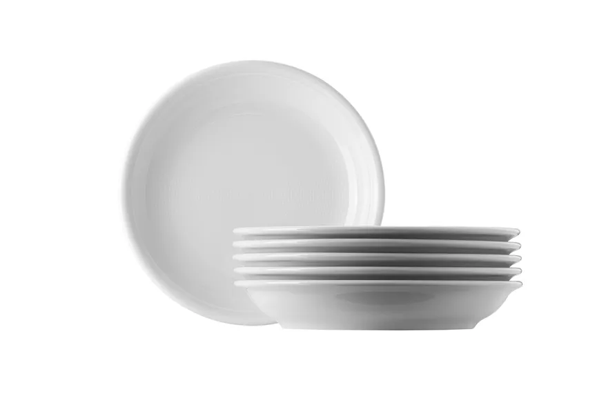Suppenteller "Trend" weiß detail