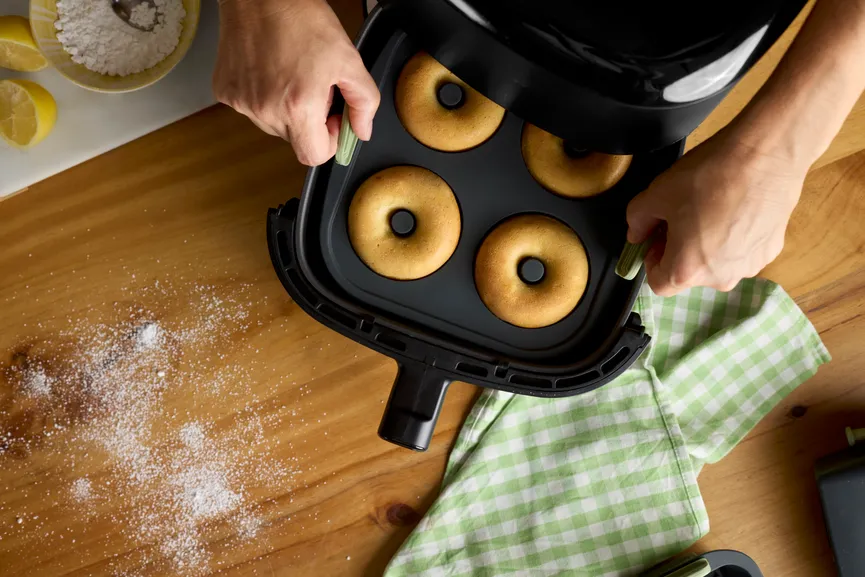 Donutform grau milieu