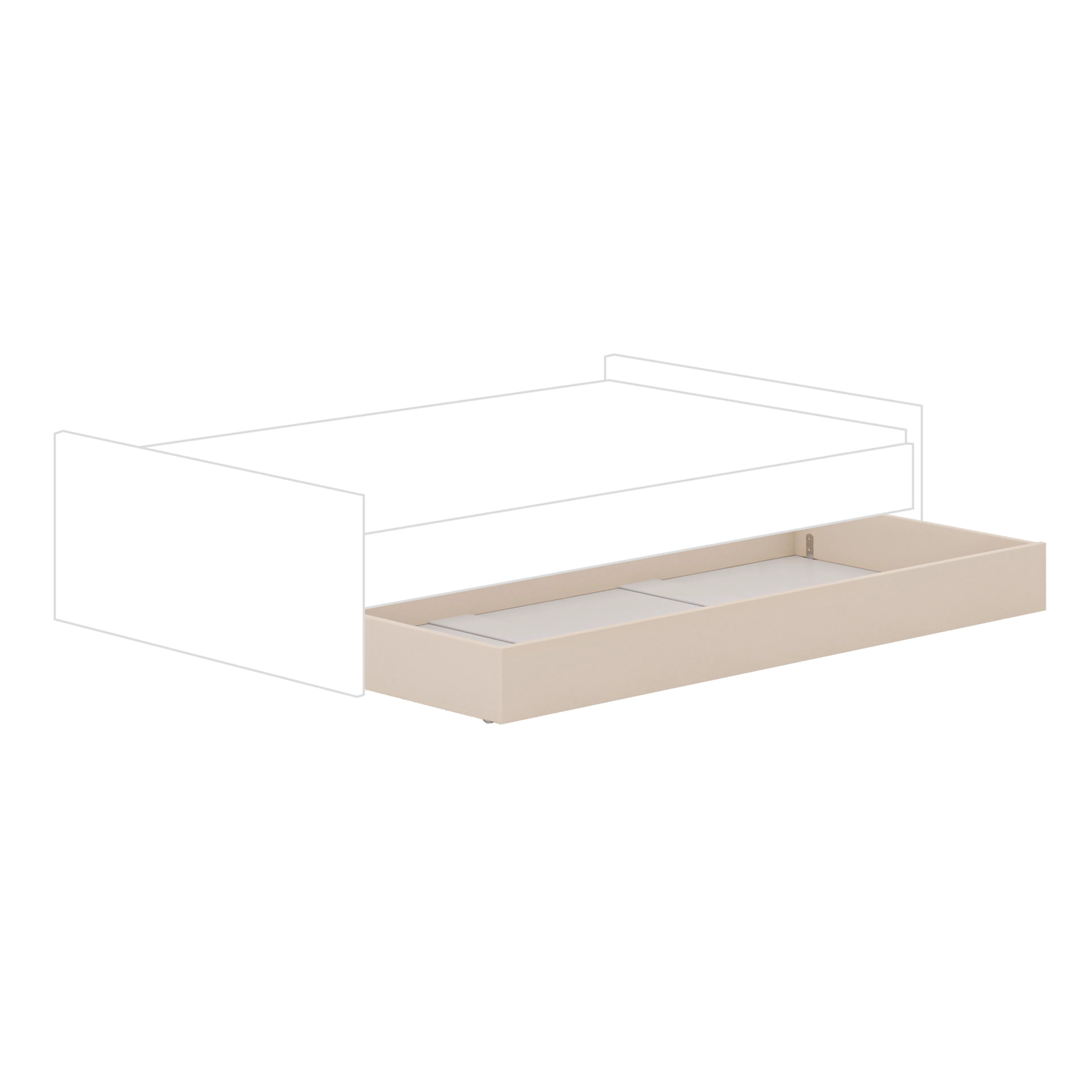 Ausziehbett Little Flo 90 x 190 cm
