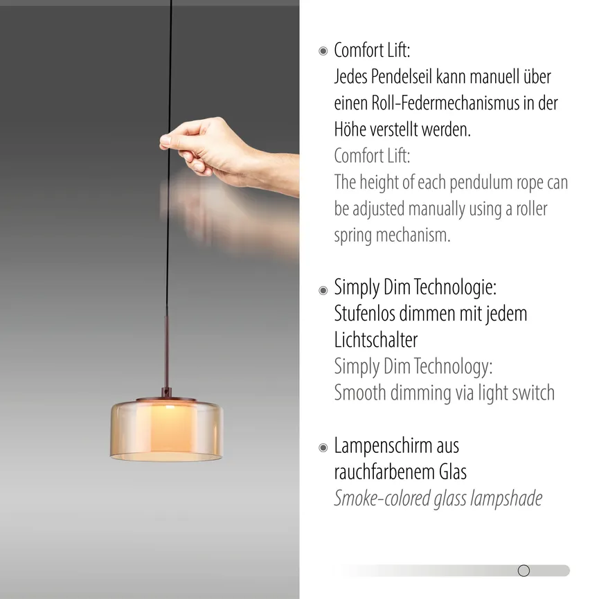 Pendelleuchte "Rika" detail