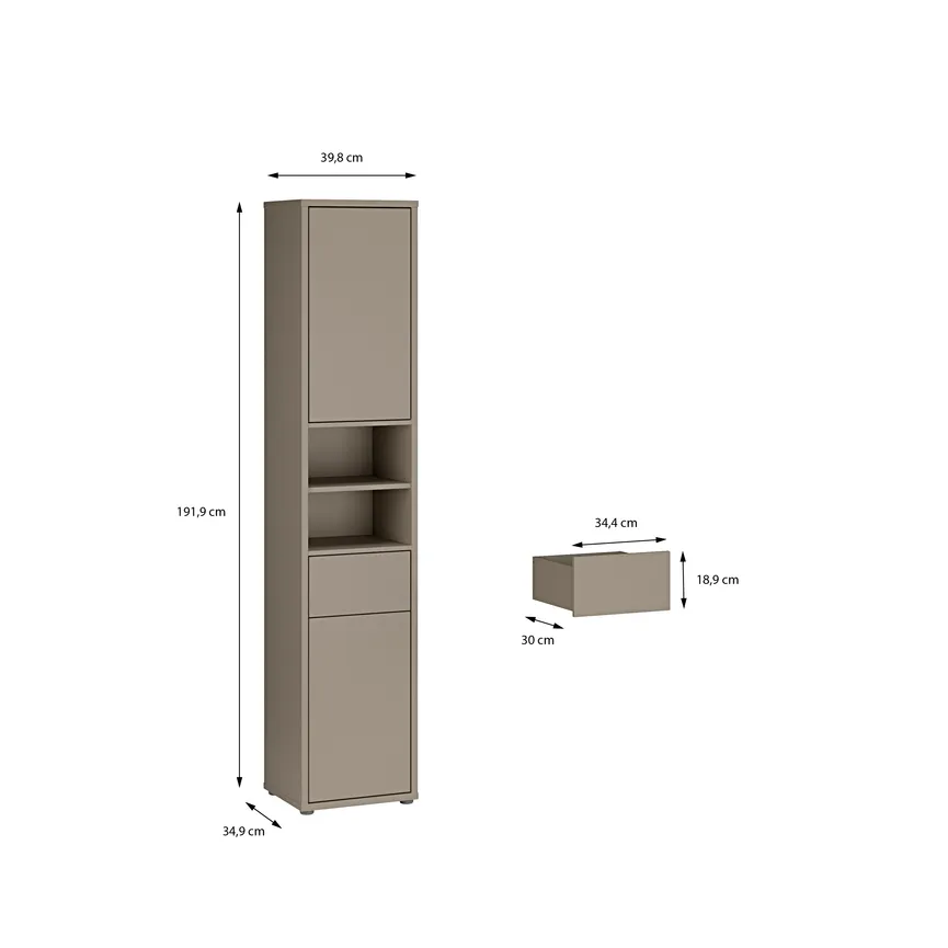 Hochschrank detail