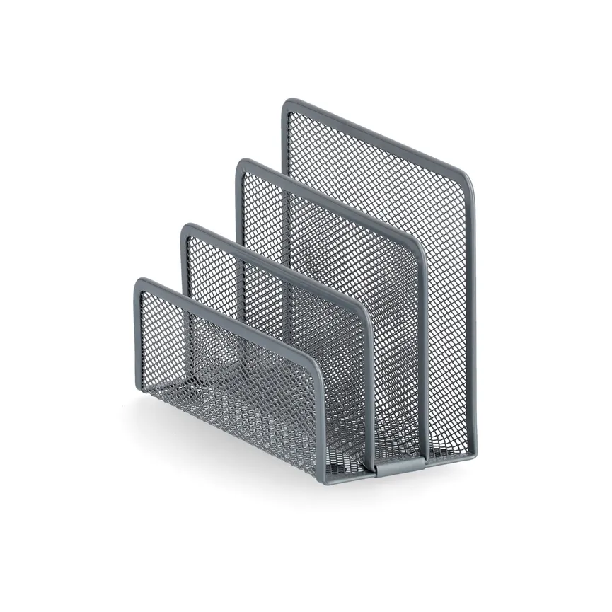 Briefbox "Mesh" silber detail