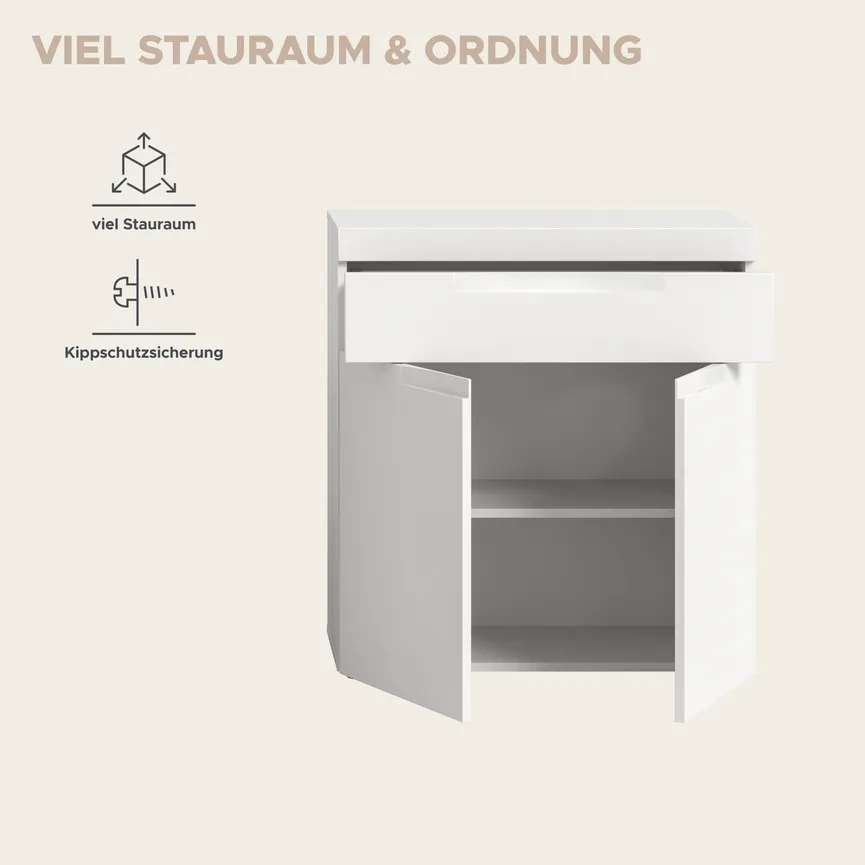 Standschrank breit detail