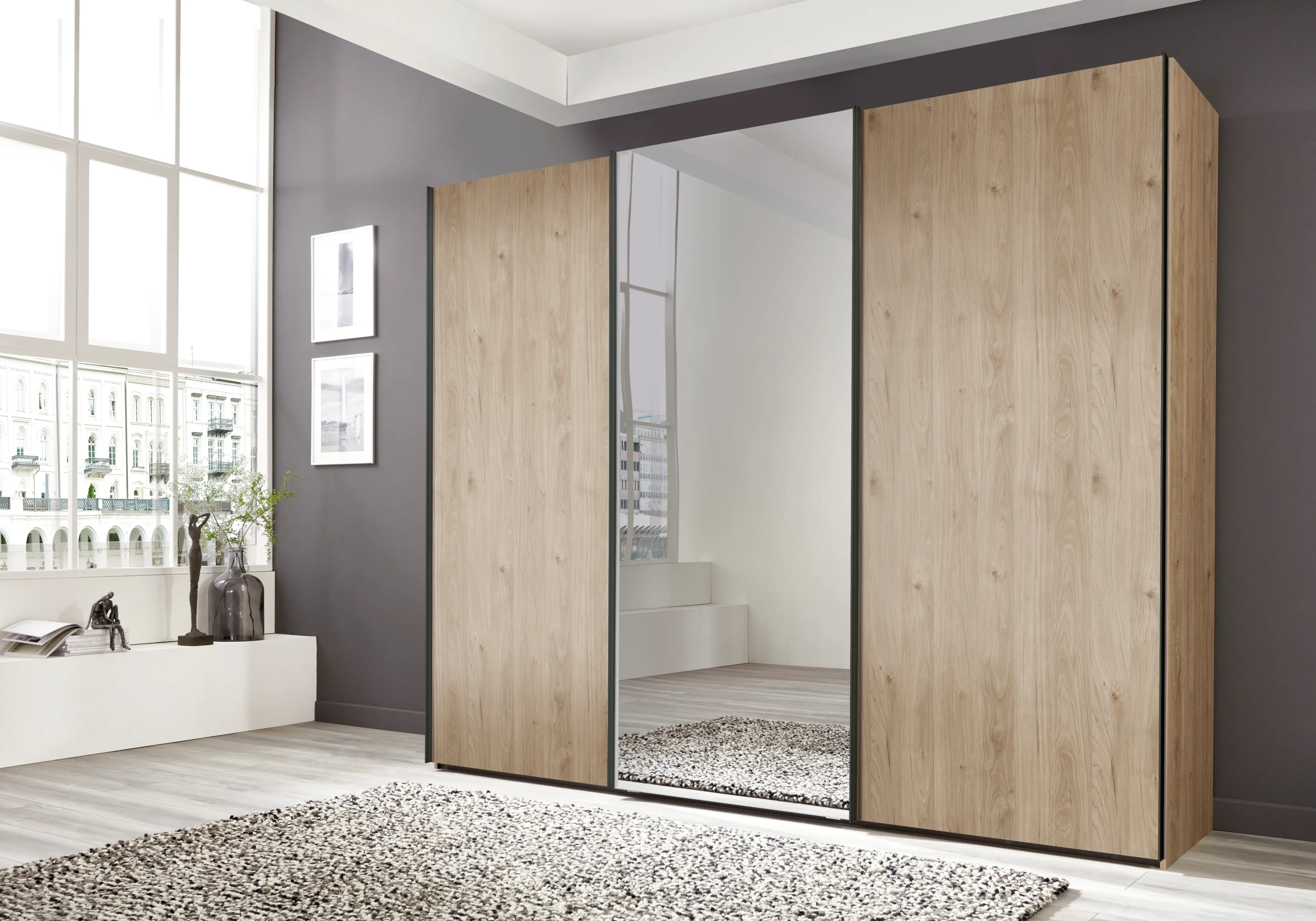 Schwebetürenschrank Savena 300 x 223 cm