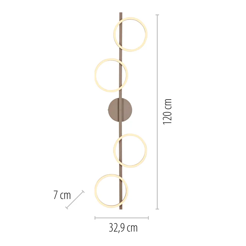 Deckenleuchte "MINI RITUS" detail
