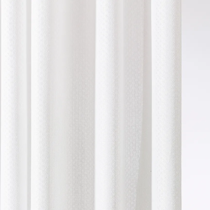 Dekoschal m.Kombiband Voile material_farbe