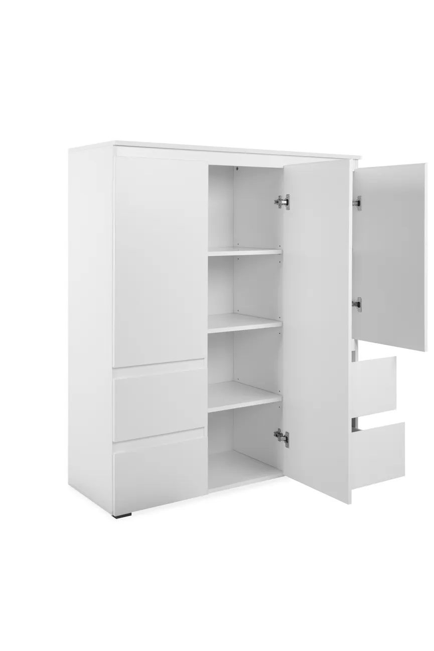 Highboard 3-trg. detail