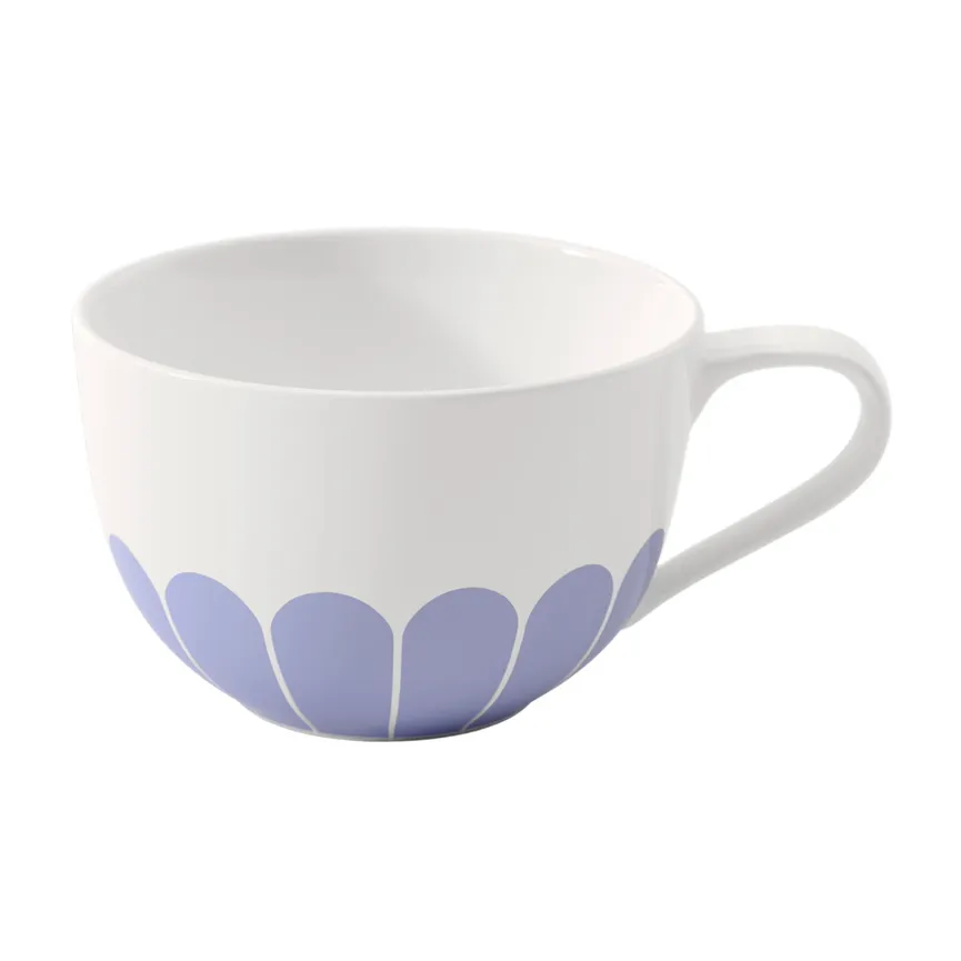 Cappuccinoobertasse "Fleur" material_farbe