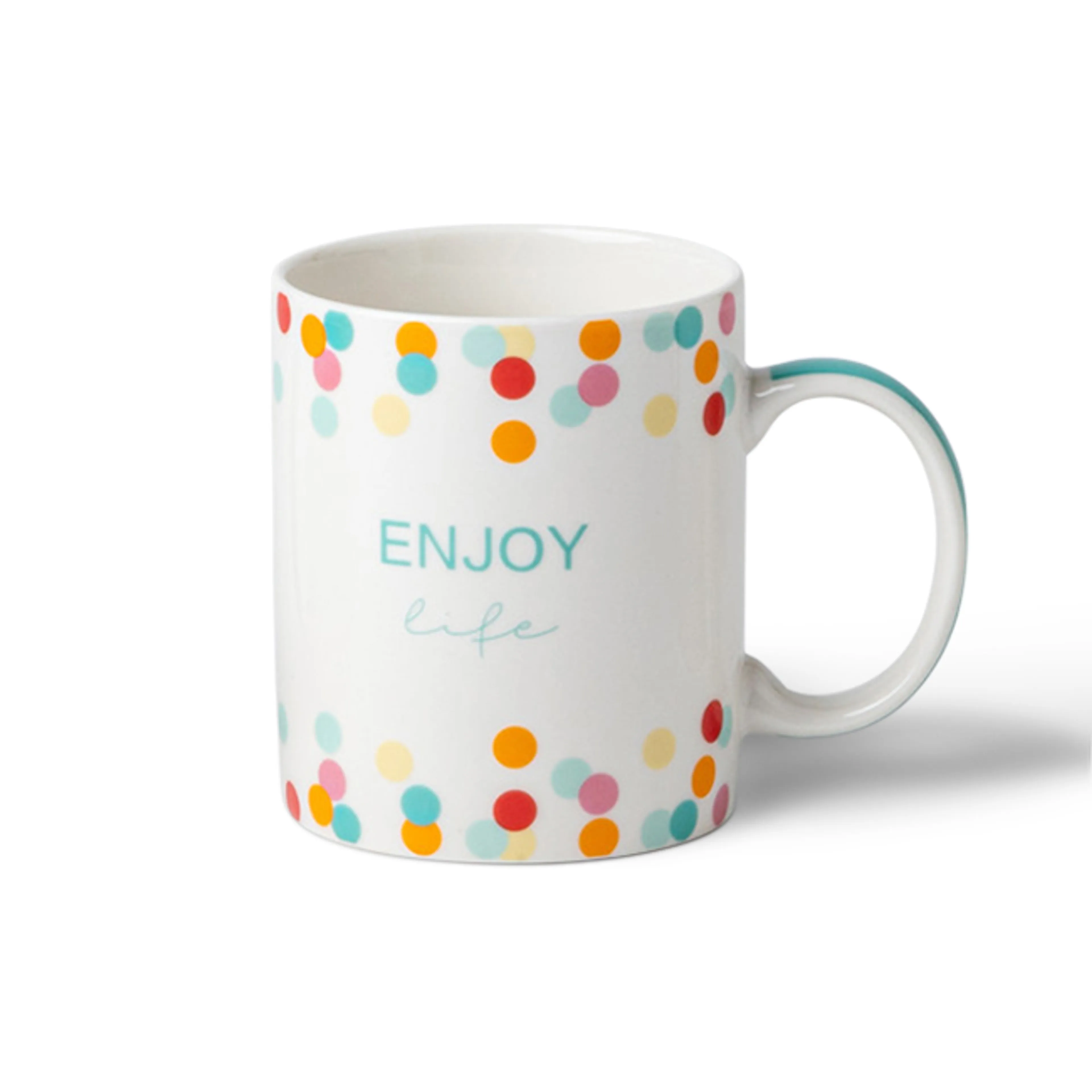 Kaffeebecher Punkte 340 ml